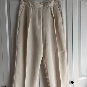 Banana Republic Factory Cream Trousers